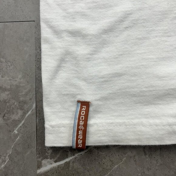 Vintage Rocawear Graphic Tee Mens 2XL XXL y2k Ringer Embroidered Hip Hop Rap - Picture 6 of 12